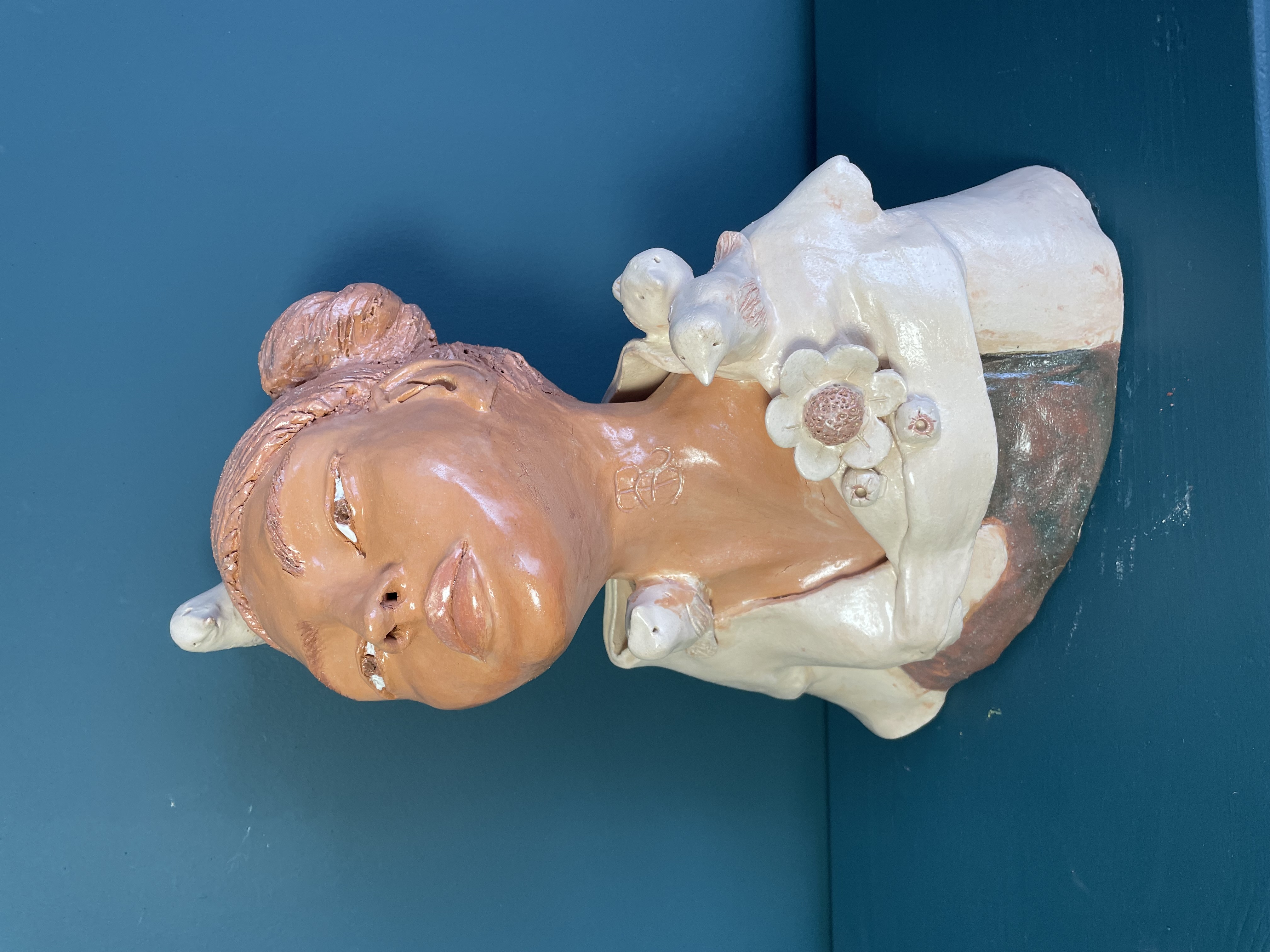 Demoiselle aux oiseaux