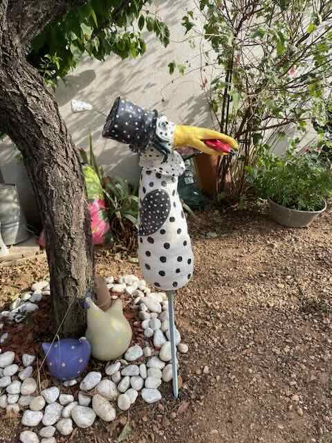 Marcellin oiseau sur tige