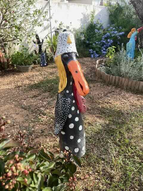 Bob oiseau sur tige